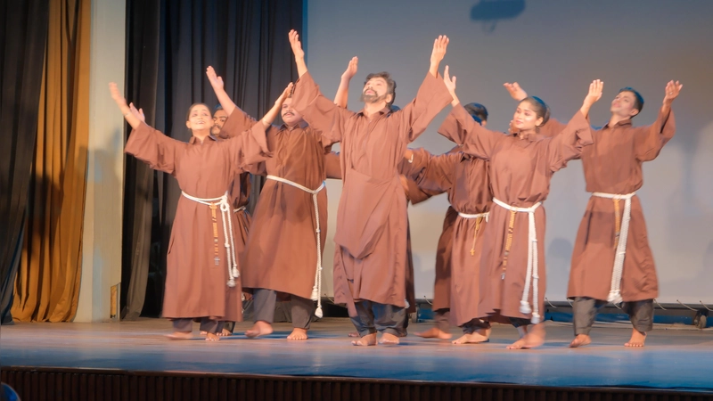 Zum Todestag von Franz von Assisi wird eine indische Gruppe in St. Paulus eine Tanzperformance zeigen. (Foto: M. Poser-Hartmann)