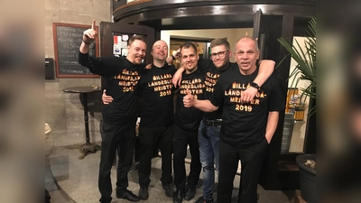 So sehen Sieger aus: Der PBC Olimpia München ist Meister des Landesliga. (Foto: Verein)