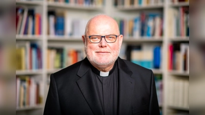 Im Liebfrauendom beginnt die Feier der Osternacht mit Kardinal Marx am Karsamstag, 19. April, um 21 Uhr.  (Foto: Erzbischöfliches Ordinariat München (EOM)/Lennart Preiss)