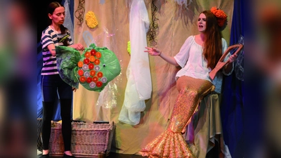 Am 1. November bringt das Klexs-Theater den Glitzerschuppenfisch auf die Festival-Bühne. (Foto: Wolfgang Diekamp)