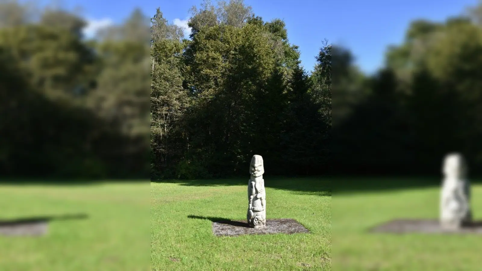 Steinstatue der nigerianischen Künstlergruppe „New Sacred Art”. (Foto: Aukio-Ateliergemeinchaft)