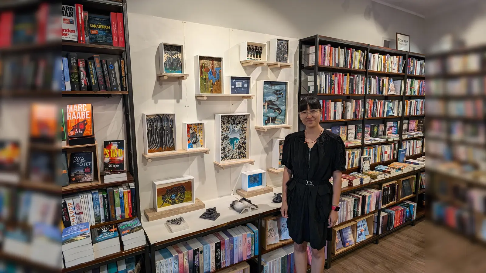 Die Künstlerin Weiran Wang hat in Peking und Stuttgart studiert. (Foto: Buchhandlung Subtext)