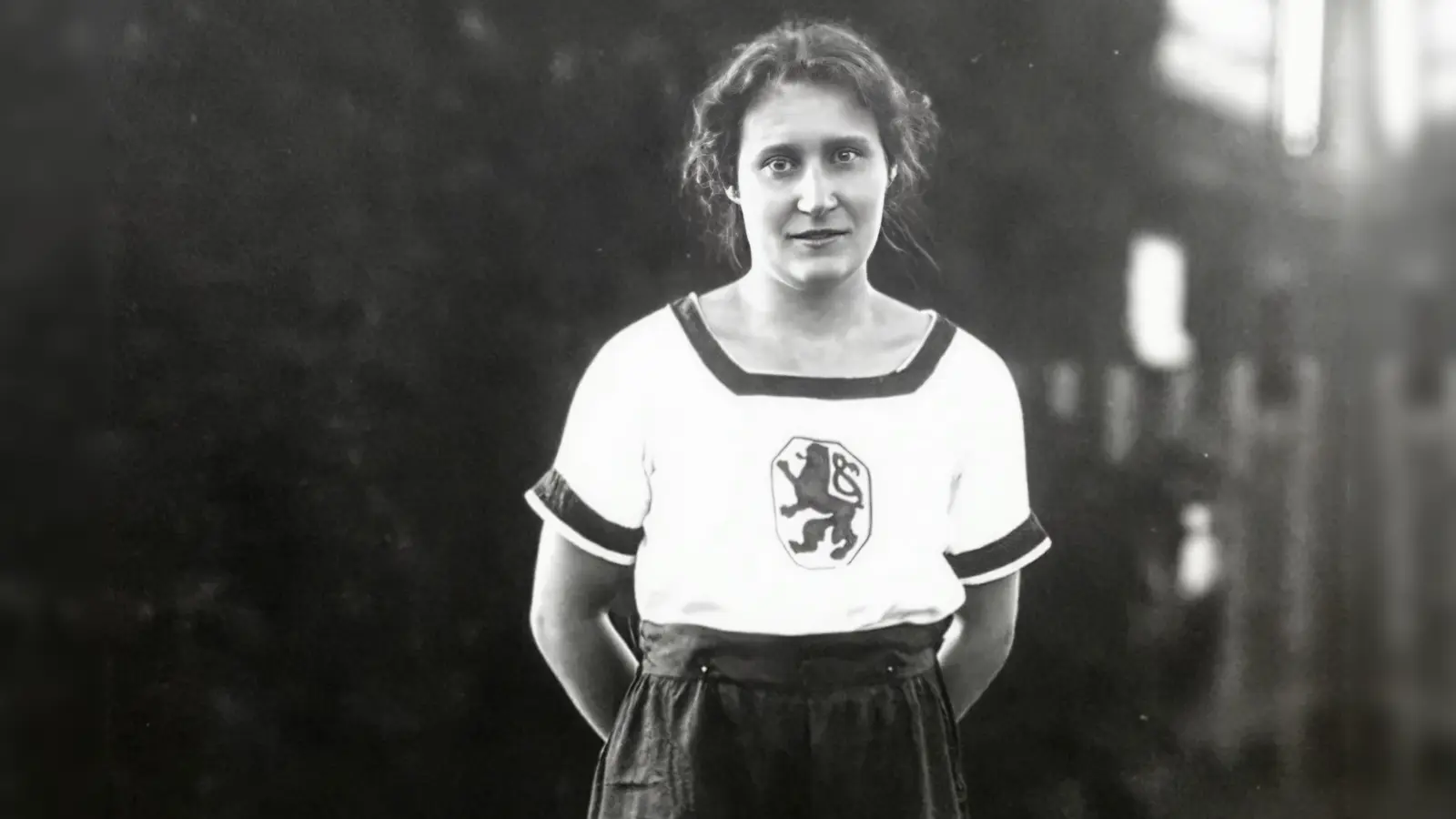Maria Babette Kießling vom TSV 1860 war vierfache Goldmedaillengewinnerin bei den Deutschen Leichtathletikmeisterschaften 1920 in Dresden. (F.: Archiv d. TSV München v. 1860)