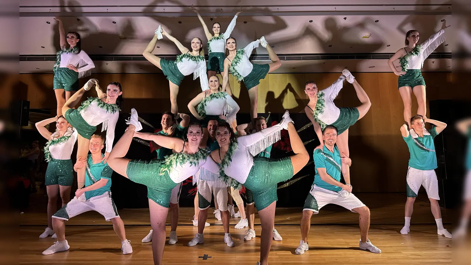 Aufbau der Showtanzgruppe Fun Unlimited. (Foto: Fun Unlimited)