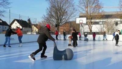 2026 kommt der Eiszauber wieder nach Mainburg. (Foto: Stadt Mainburg)