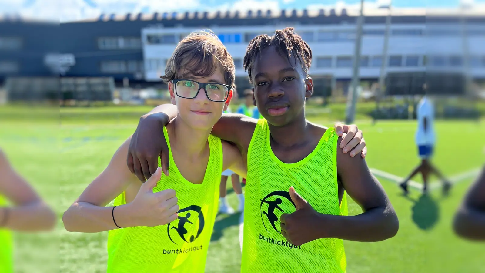 Das Sommercamp von buntkicktgut ist für viele Kinder das Highlight des Jahres und die einzige Möglichkeit, mal aus München raus zu kommen und eine andere Stadt und eine andere Landschaft zu sehen. (Foto: © buntkicktgut)