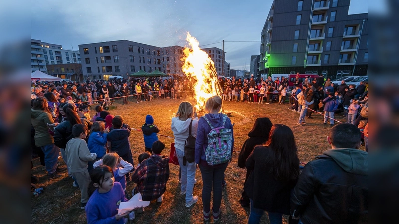 Im vergangenen Jahr wurde das Freihamer Frühlingsfeuer ins Leben gerufen – mit großem Erfolg. (Foto: Gerard Pleynet)