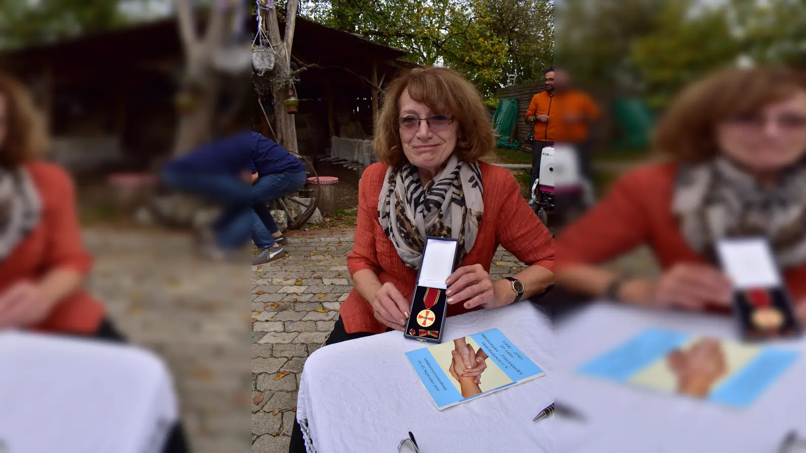 Der Verein „Miteinander Füreinander“ hat unzählige soziale Brücken in Haimhausen geschaffen. Für unter anderem diese Aktivität wurde Angelika Goldfuß mit der Verdienstmedaille des Verdienstordens geehrt. (Foto: Daniel Mielcarek)