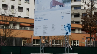 Nach vielen Diskussionen, Verschiebungen und Anpassungen wird das Pasinger Kulturbürgerhaus nun tatsächlich gebaut. (Foto: us)