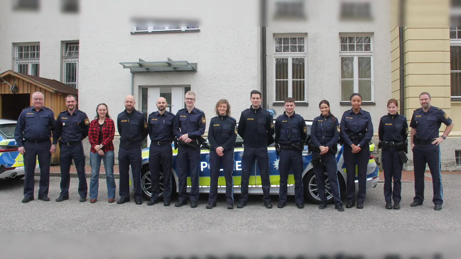 Freisings Polizeidienststelle bekam zehn neue Gesichter hinzu. (Foto: Polizei Freising)