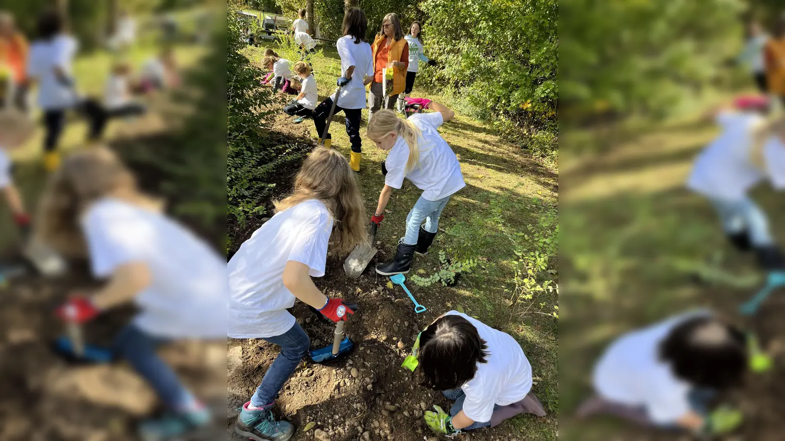 Zu den Highlights der Kinderkonferenz zählt die Pflanzaktion, die unter dem Motto „Stop talking, start planting!” steht. (Foto: Plant for the Planet)