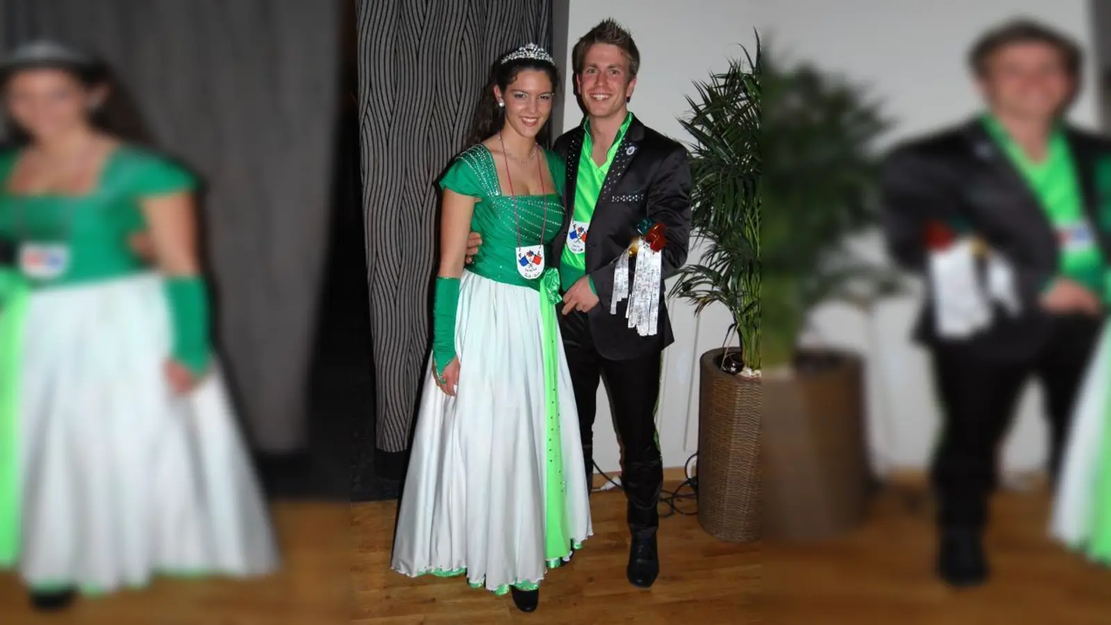 Das Laimer Prinzenpaar Andrea II und Carsten I.<br>Foto: privat