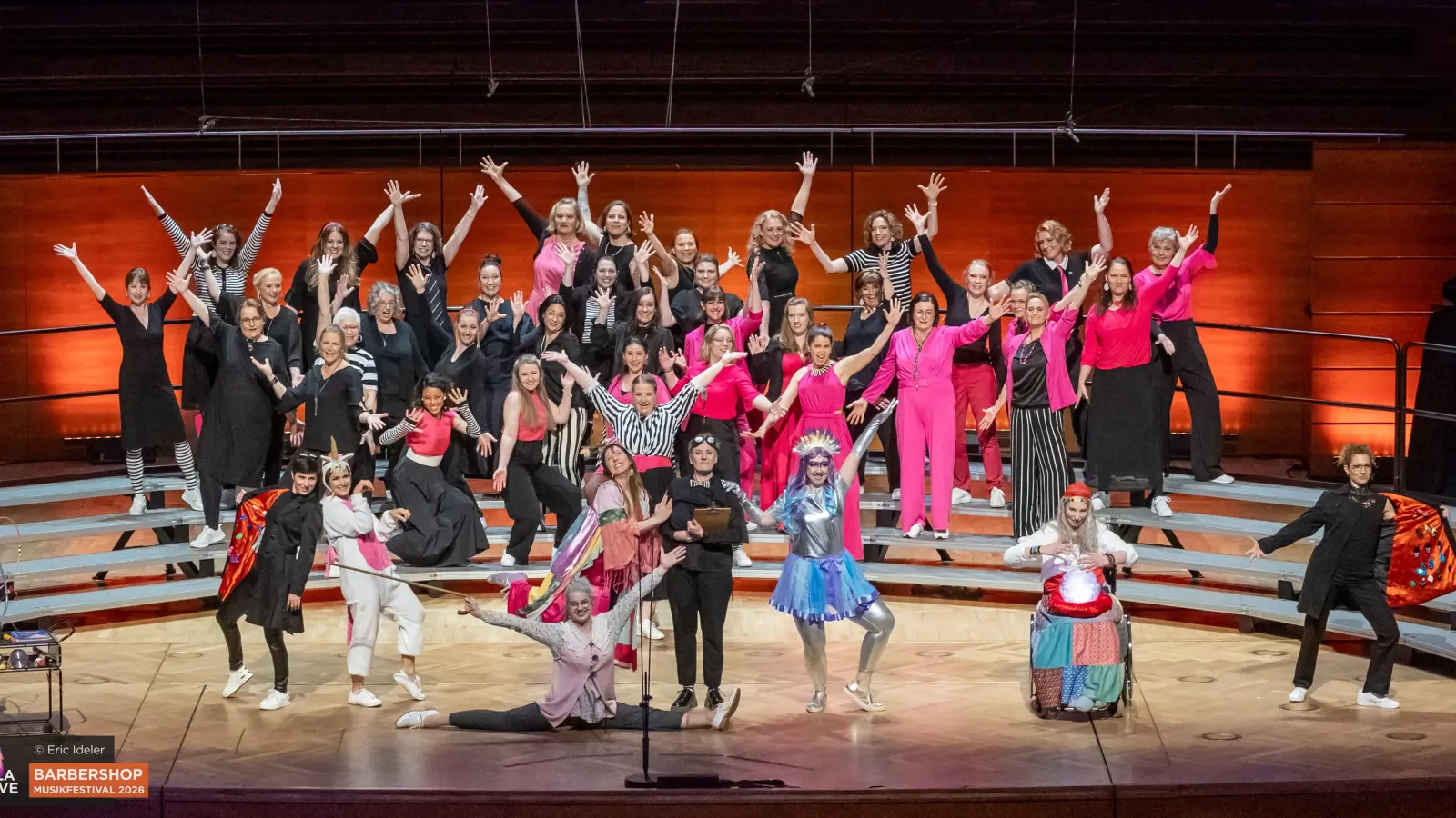 Die A Cappella Company belegte beim Barbershop Musikfestival in Wuppertal den sechsten Platz. (Foto: A Cappella Company)