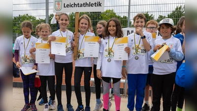 Gut in Form: die erfolgreichen U12-Mannschaft der TS Jahn München. (Foto: Wolfgang Eberle)