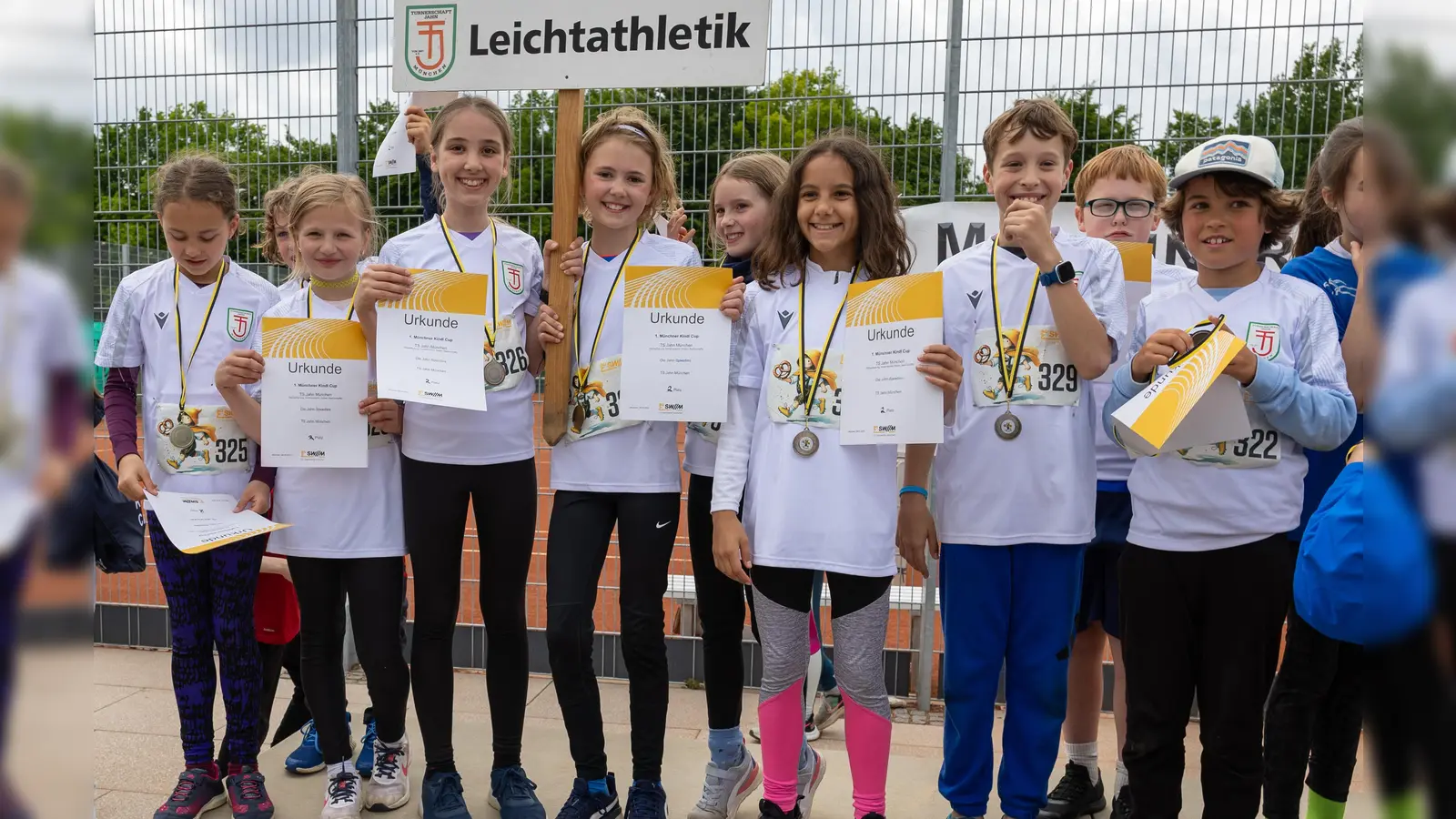 Gut in Form: die erfolgreichen U12-Mannschaft der TS Jahn München. (Foto: Wolfgang Eberle)