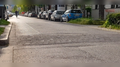 Bodenschwellen wie diese in der Gollierstraße werden vielerorts zurückgebaut. (Foto: kö)
