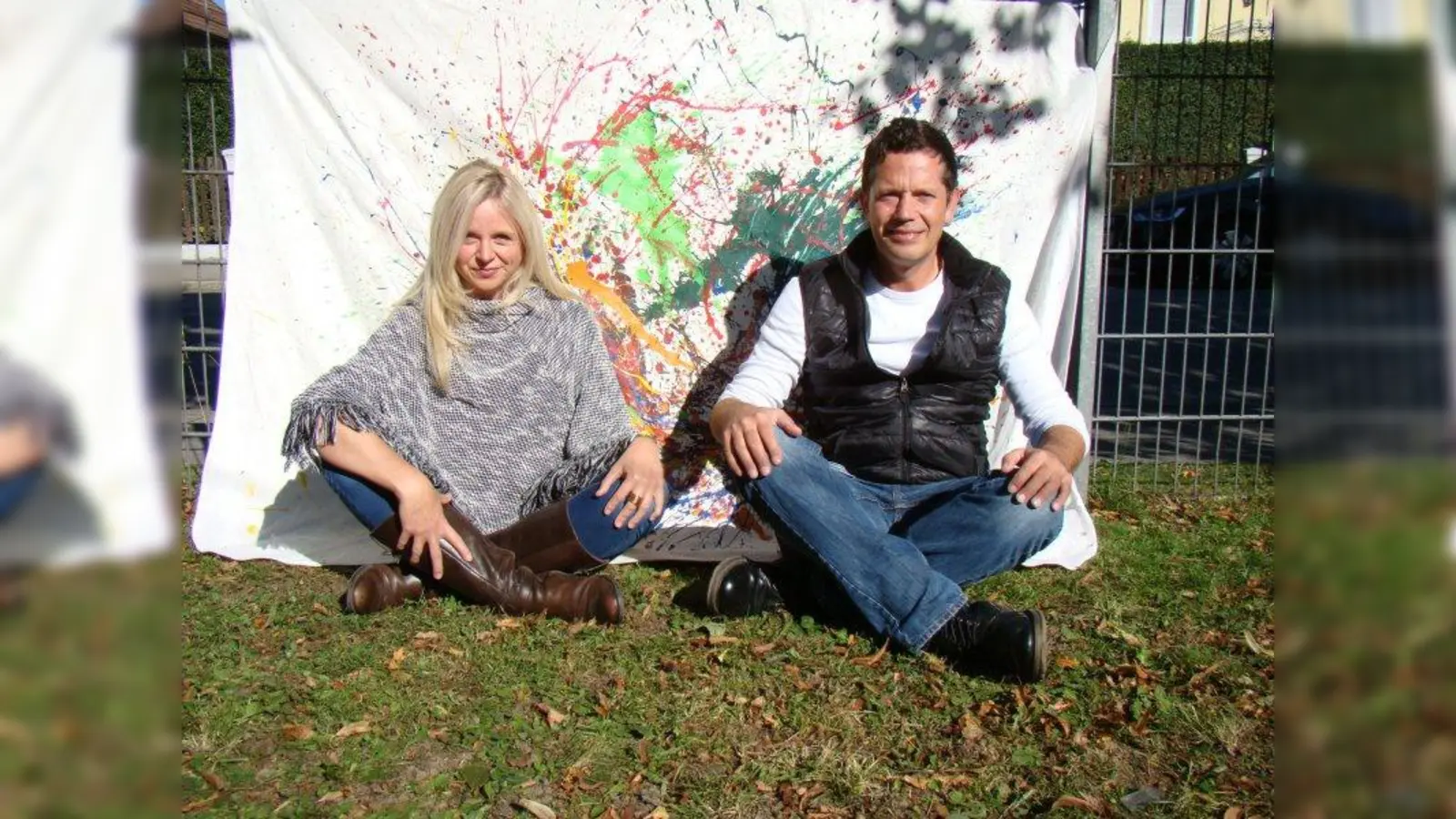 Niky Hartmann und Daniel Eichin freuen sich auf kreative Teilnehmer. (Foto: pst)