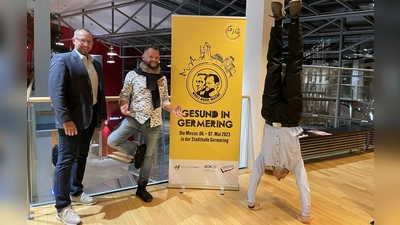 Sie wollen zeigen, dass Bewegung Spaß macht, v.l.: Bernhard Adam, Gerald Haderlein und Christian Weiler.  (Foto: pst)