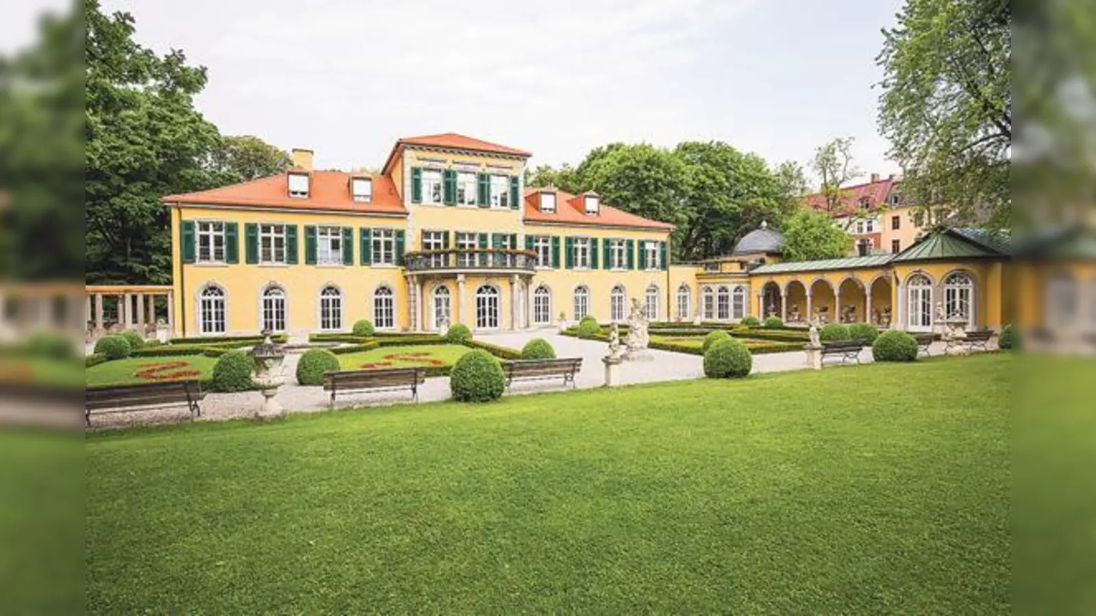 Schlösschen in Schwabing, das Schloss Suresnes in der Werneckstraße, das auch am Denkmal-Tag besichtigt werden kann. 	 (Foto: Katholische Akademie Bayern)