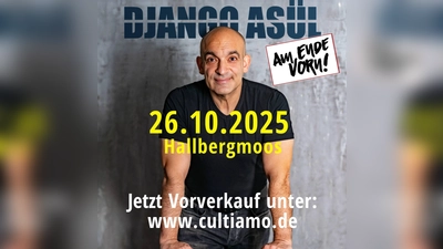 Mit seinem neuen Programm Am Ende vorn begeistert Django Asül sein Publikum. (Foto: Veranstaöter)