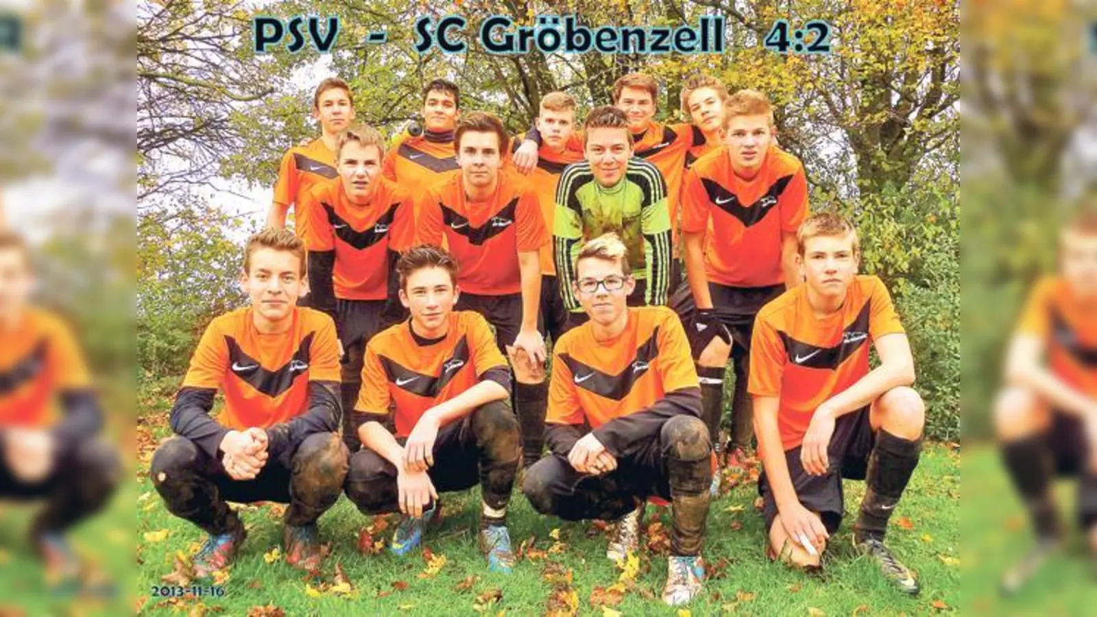 Die B 1 des PSV München. 	 (Foto: Verein)