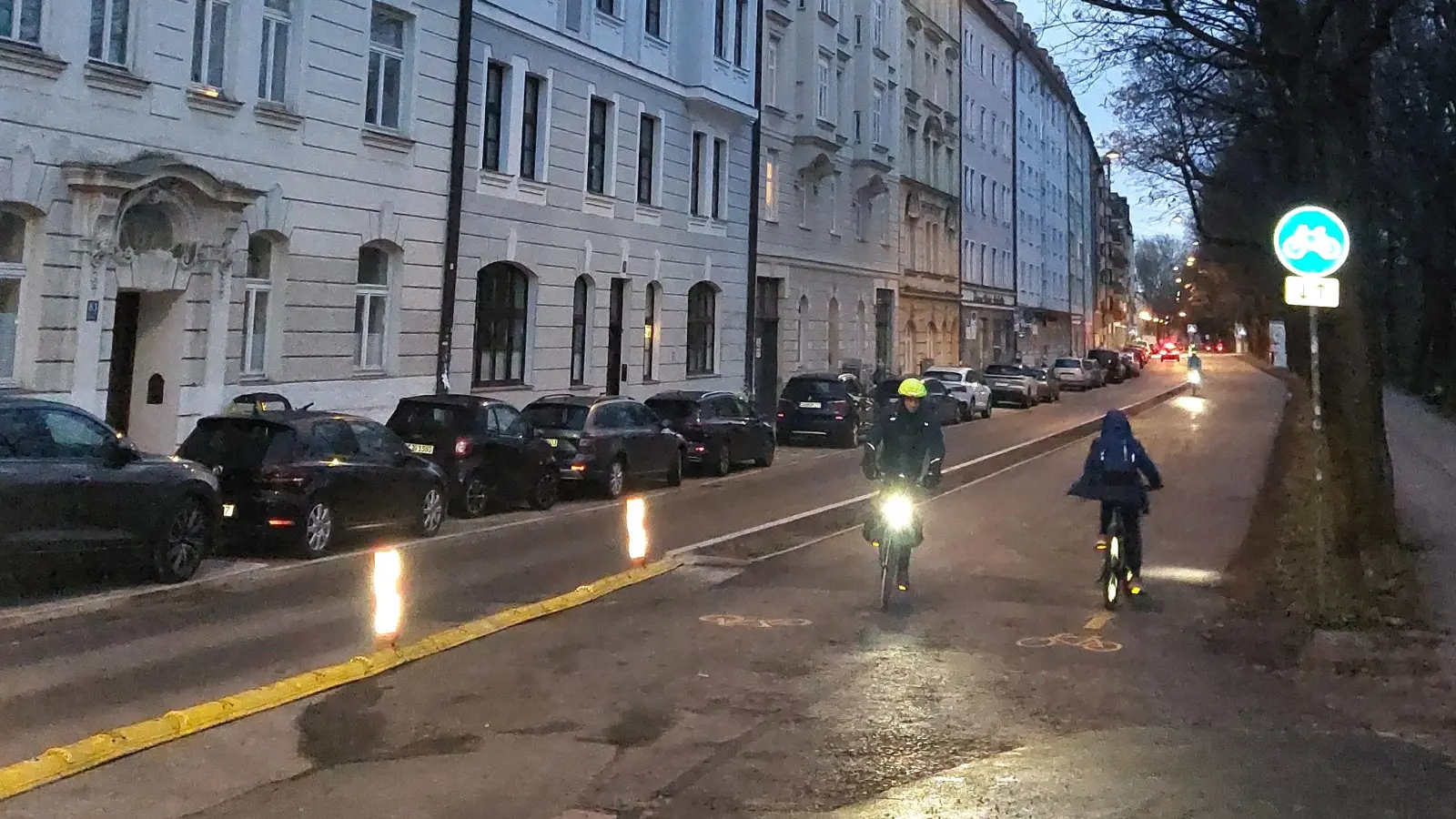 Für den Bau der neuen Radschnellwegverbindung in der Zeppelinstraße sind Arbeiten notwendig. (Archivbild: bas)