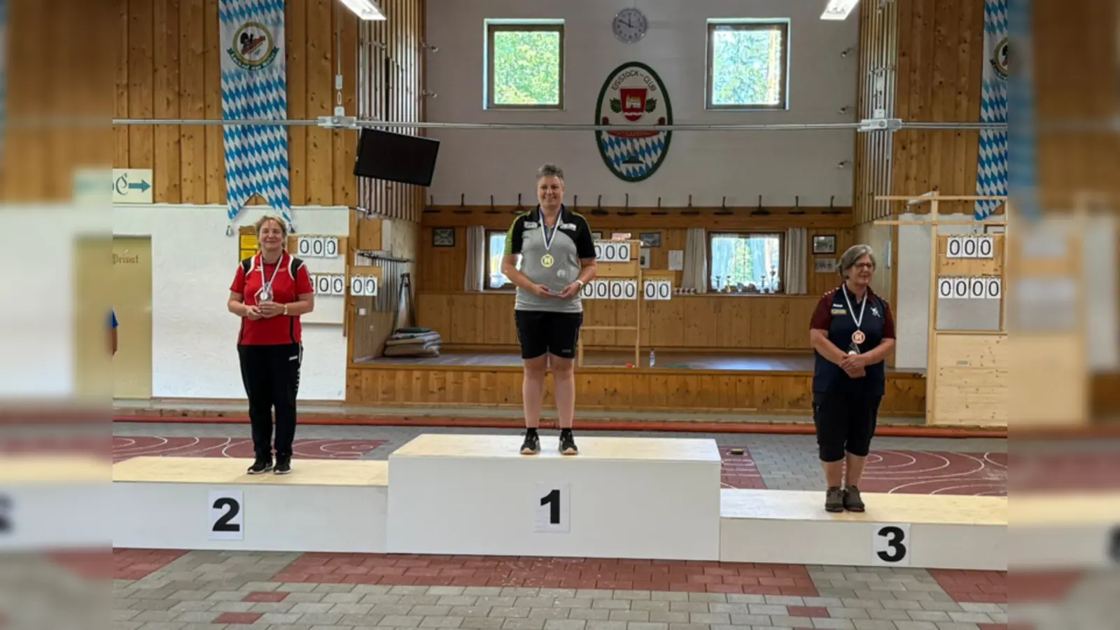 Marianne Schweiger (2. Platz) hat den größten Einzelerfolg in der Vereinsgeschichte der Stockschützen geschafft. (Foto: Stockschützen)